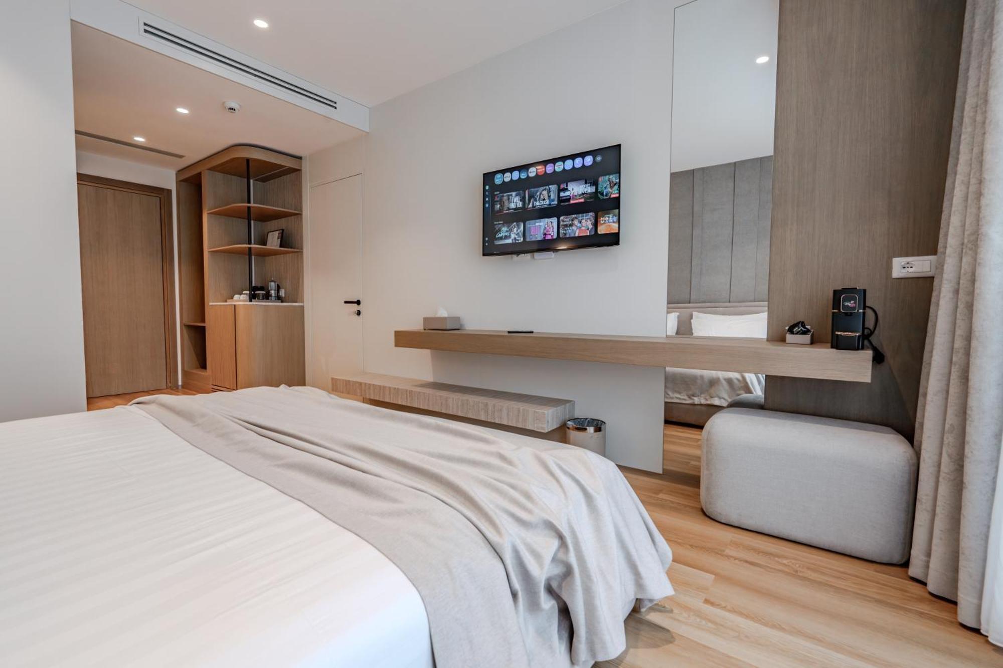 Standard Zimmer mit Kingsize-Bett
